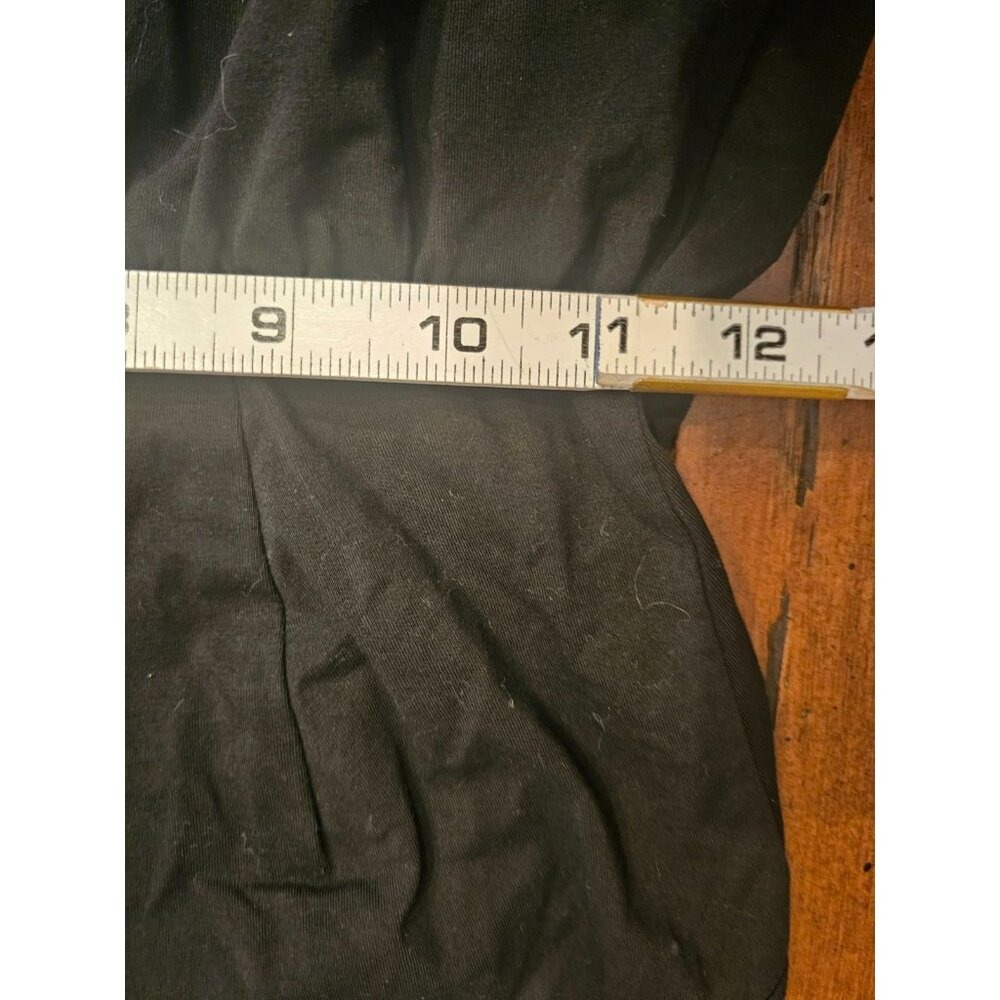 ININ Dress Size Small Black Strappy midi cross front adjustable‎ straps NWT - Picture 5 of 6
